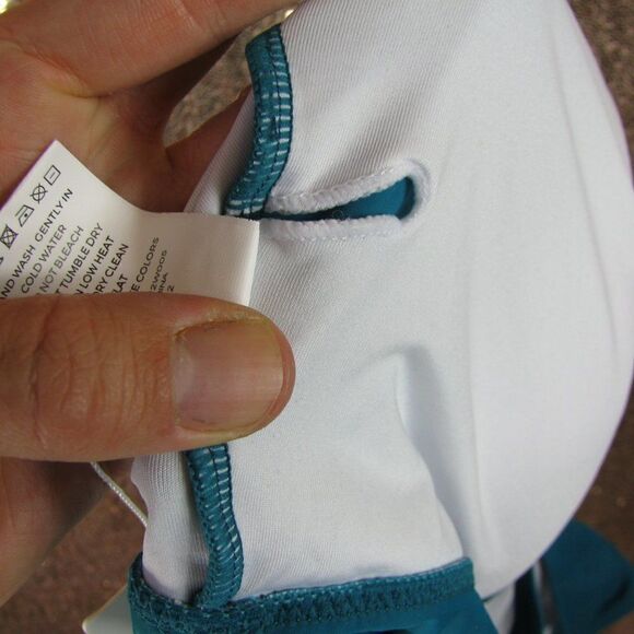 NWT BloomChic turquiose tankini swim top 18/2X - Picture 11 of 12